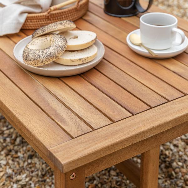 Patio Solid Wood Garden Set Teak Wood Outdoor Furniture Sofa Set Garden Lounge Chair