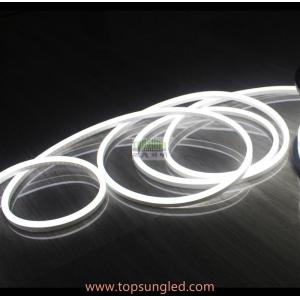 50m 12v 24v micro 7*15mm high lumen white milky Jacket Mini Led Flex Neon 10cm
