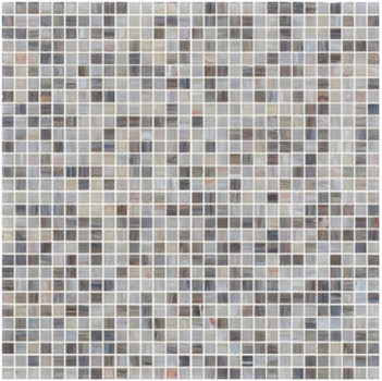 Buy Light grey 10mm glass mosaic mix pattern living room backspalsh at wholesale prices