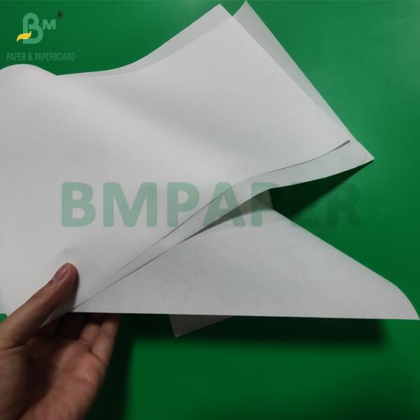 PFAS Free 35gsm 40gsm Kit 7 White Greaseproof Paper For Fried Food 105cm
