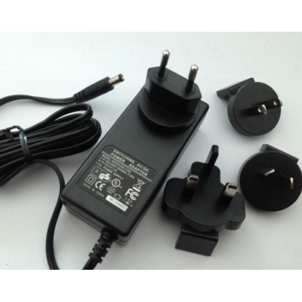 Buy interchangeable ac plug power supply 12V DC 2A adapter at wholesale prices
