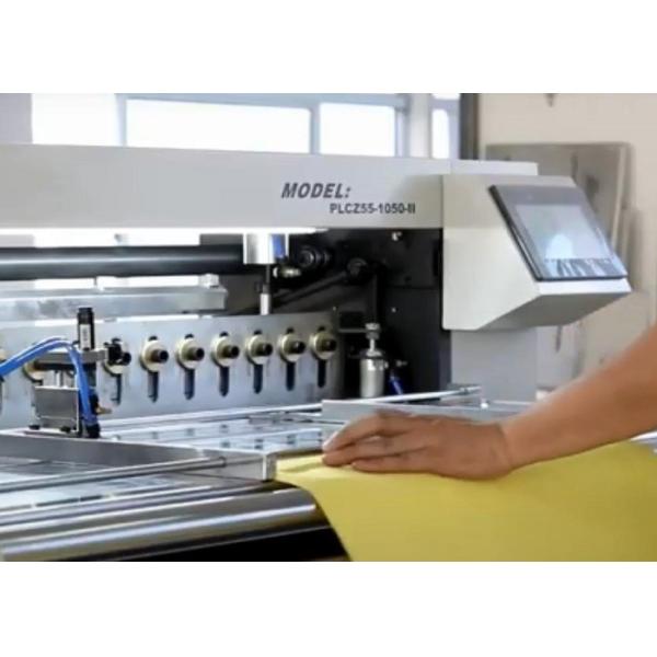 4–100 mm PL-AUTO55-1050F Automatic Knife Filter Paper Folding Machine Air Filter