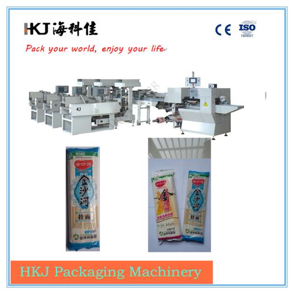 Buy Automatic 3 weighers stick noodle packing machine at wholesale prices