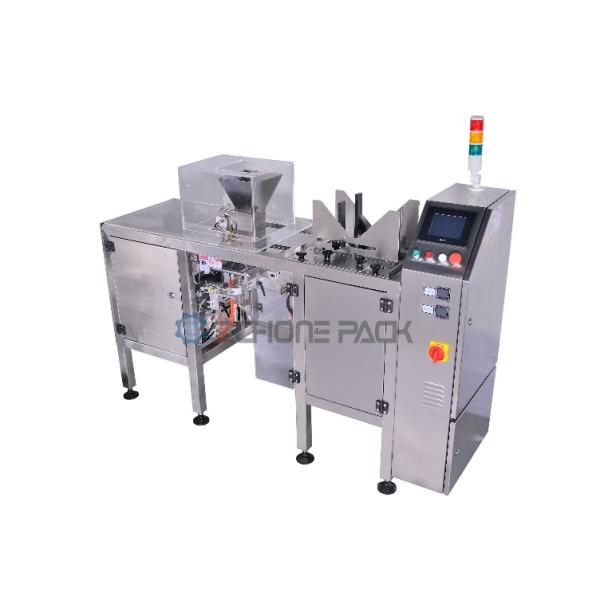 Single Station Doypack Pouch Packing Machine Food Snack Packaging