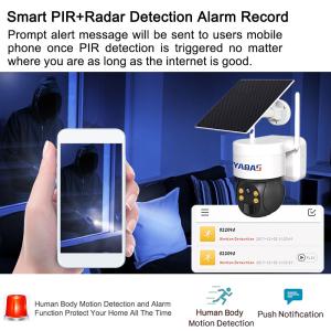 2K Battery AI Human Detection Solar WiFi Camera