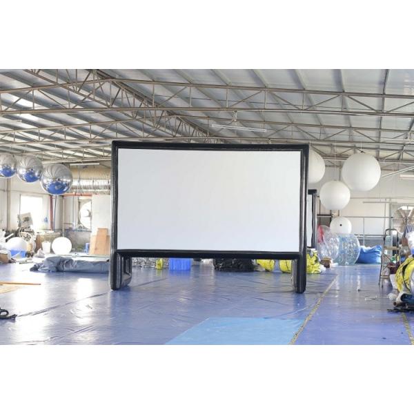 Blow Up Projector Screen Outdoor Airtight PVC Tarpaulin Inflatable Cinema Screen