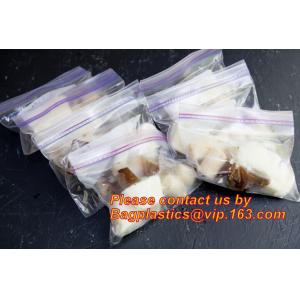 water resistant food grade brown grocery rice kraft paper zip lock bag, Eco