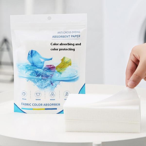 Antibacterial Anti Mite And Color Absorbing Laundry Sheets Anti Cross Dying Laundry Colour Absorber Sheets