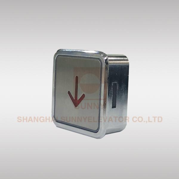 Voltage 12-24 V Stainless Plate Lift Push Button With Braille For Cop/Lop