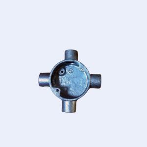 Malleable Inspection Galvanized Conduit Junction Box 50mm Painting Finish