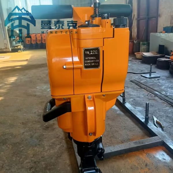 Buy YN27C Rock Drill Portable Gasoline Rock Drilling Machine with High Drilling Efficiency Hydraulic Chuck for Blast Hole Drilling at wholesale prices