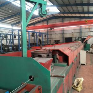 China High Capacity Silver Wire Drawing Machine PLC Control For Wire Mesh Products on sale