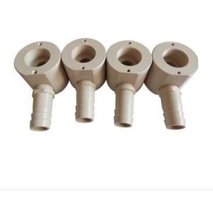Heat Resistance Plastic Fittings Polyetheretherketone Materials Standard Packing