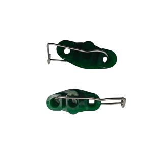 Ftth Drop Stainless Cable Clamps UV Resistant XS-A10 S type Nylon Cable Tension