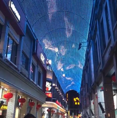 Buy Led Screen P83 Pixels Led Mesh Video Display at wholesale prices