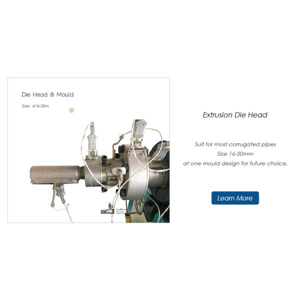 Single Screw Shisha / Hookah Flexible Hose Making Machine