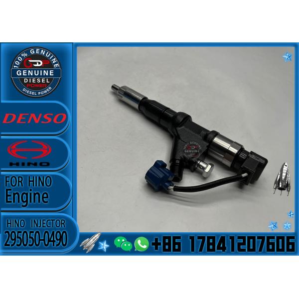 Buy Diesel fuel common rail injector 23670-E0220 295050-0490 injector for HINO at wholesale prices