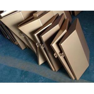 Powder Coated Aluminum Sheet , Metal Curtain Wall 1100H24/3003h24 Stable