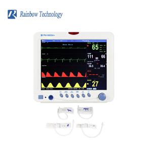 Patient Monitor with 1-7 Level Audio/Visual Alarming Arrhythmia Analysis and