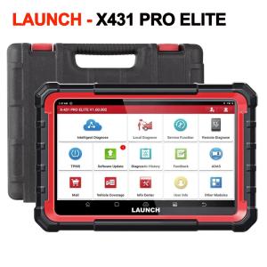 LAUNCH X431 PRO ELITE Car Diagnostic Tools CAN FD DOIP All System 31+ Reset