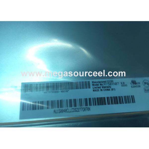 15" LCD Panel Types , XGA Color TFT LCD Resistive Touch Panel AU OPTRONICS