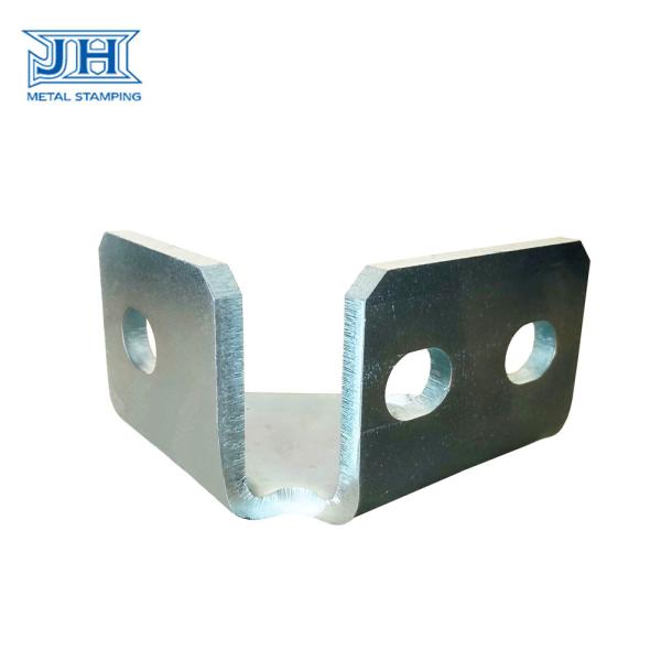 Buy Q235B Metal Stamping Parts / Brackets with Galvanized Surface Treatment at wholesale prices