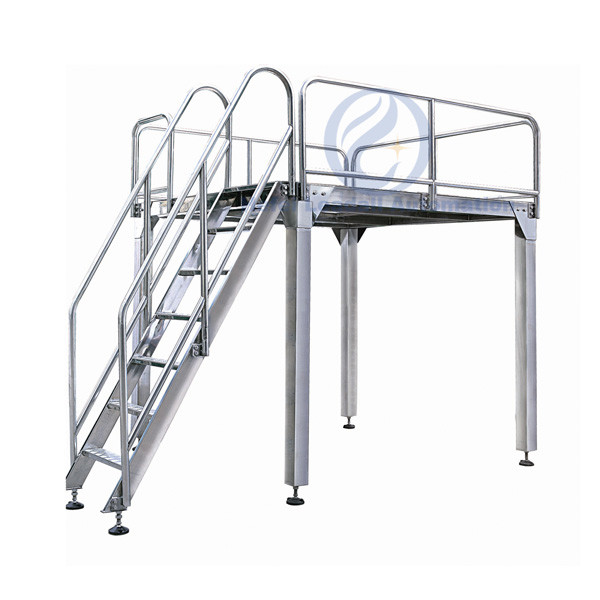 Supporting Platform Auxiliary Equipment For Multihead Weigher And Packaging