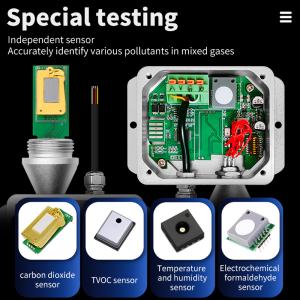 Newest 5-in-1 Sensor BG8051 - High Accuracy Durable IP67 Waterproof for IoT