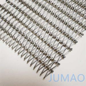 1mm Architectural Decorative Wire Mesh Panels Conveyor Belt
