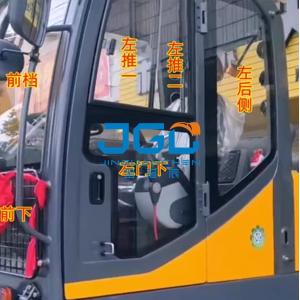 Excavator Glass C75W Cab Front Gear Glass Car Door And Window Back Whole Vehicle