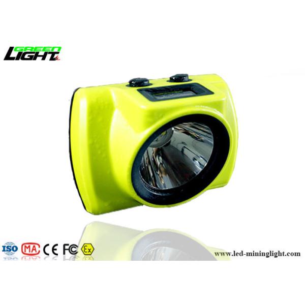 Buy 1.78W 18000lux Underground LED Headlamp 6800mA For Hard Hat at wholesale prices