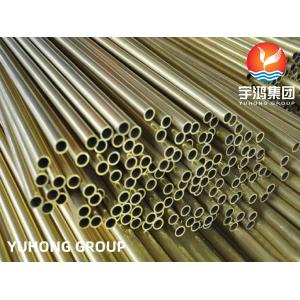 ASTM B111 C68700 / CuZn20Al2 / CW307G Aluminium Brass Copper Alloy Tube