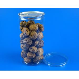 Cylinder Shape Plastic Honey Jars , Durable Large Plastic Containers