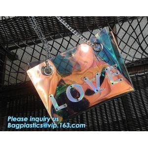 Crossbody Shoulder Messenger Bags Clear PVC Crossbody Bag Waterproof, Shoulder