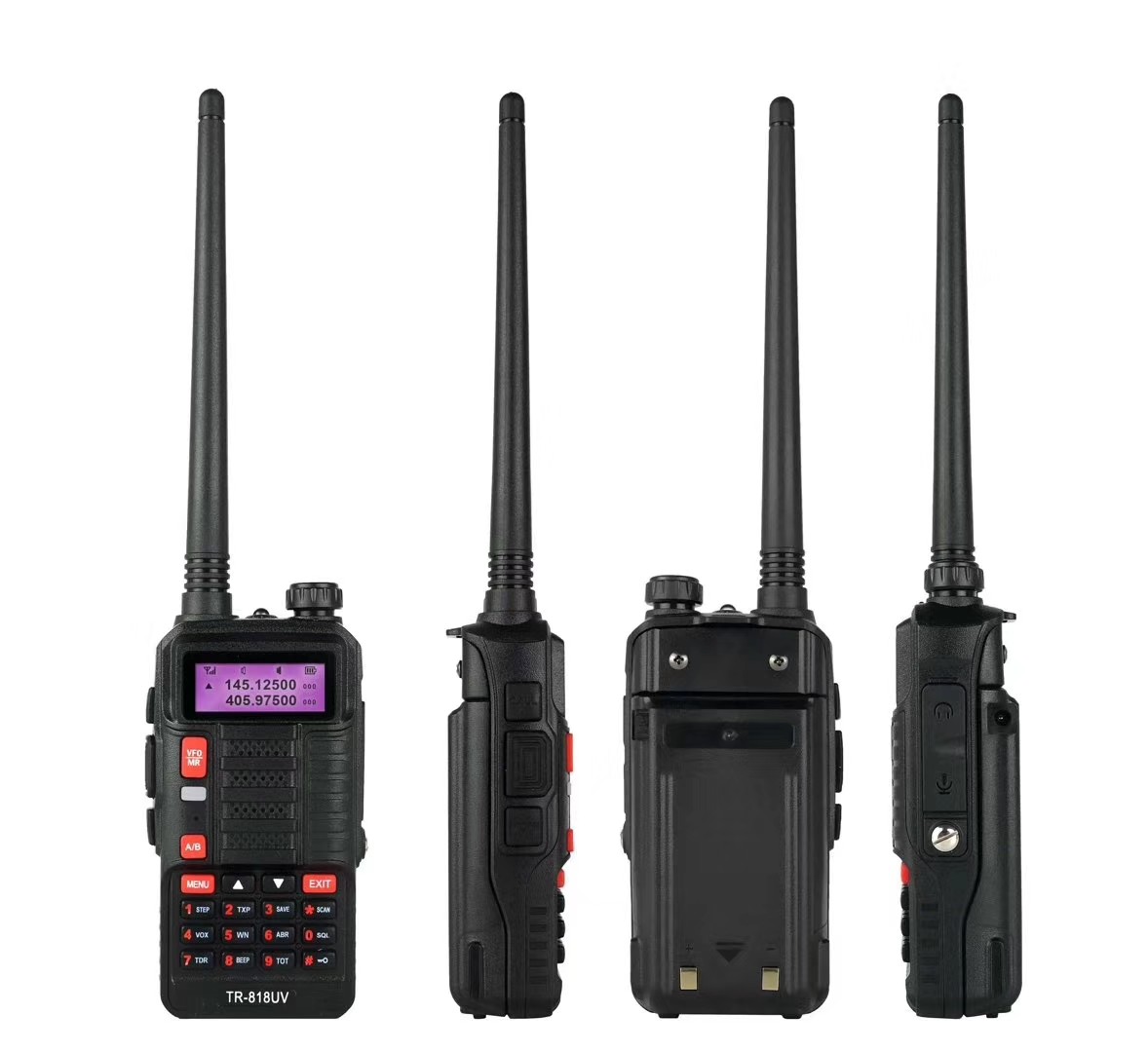 High Power Upgrade TR-818UV Dual Band Walkie Talkie 10w For Two Way Radio Long