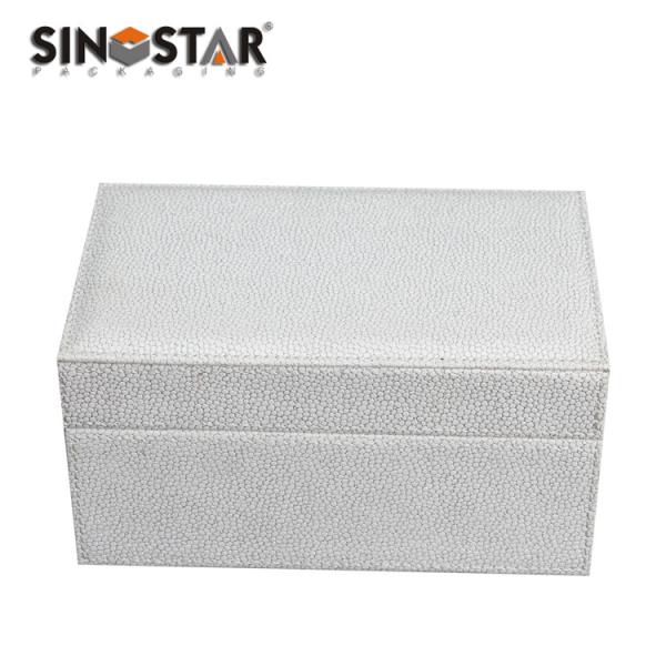Buy Customized Leather Jewelry Box with Exw Term Storage Available at wholesale prices