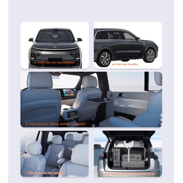 Lixiang Pure Electric Vehicle 330kW Maximum Power and 2570kg Curb Weight for Mobility