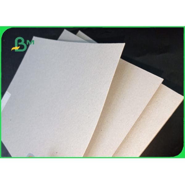 grey board 100% Recycled Pulp Good stiffness 1.5 / 1.35 / 2.0mm grey chipboard for packing