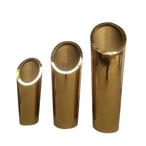 Custom Steel Garden Planter Cylinder Stainless Steel Large Flower Pots