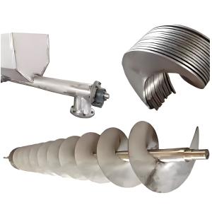 Stainless Steel Cold-Pressed Helical Blade And Spiral Shaft