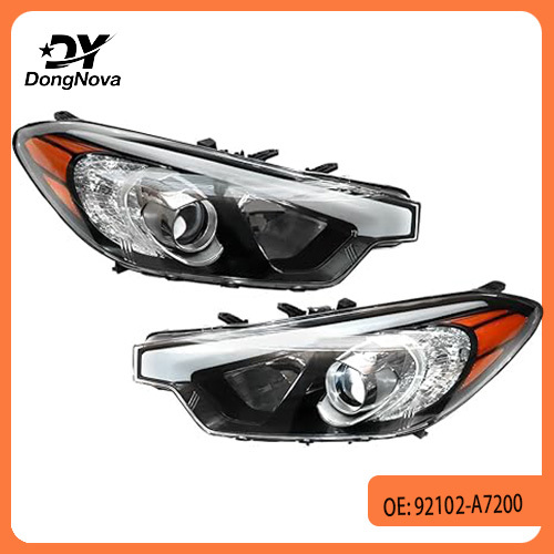 92101-A7200 92102-A7200 Car Head light lamp auto headlight for Kia FORTE 2014-2016 Fake American Edition