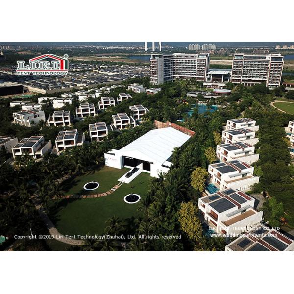 White PVC Cover 6061/T6 Car Launch Outdoor Event Tents