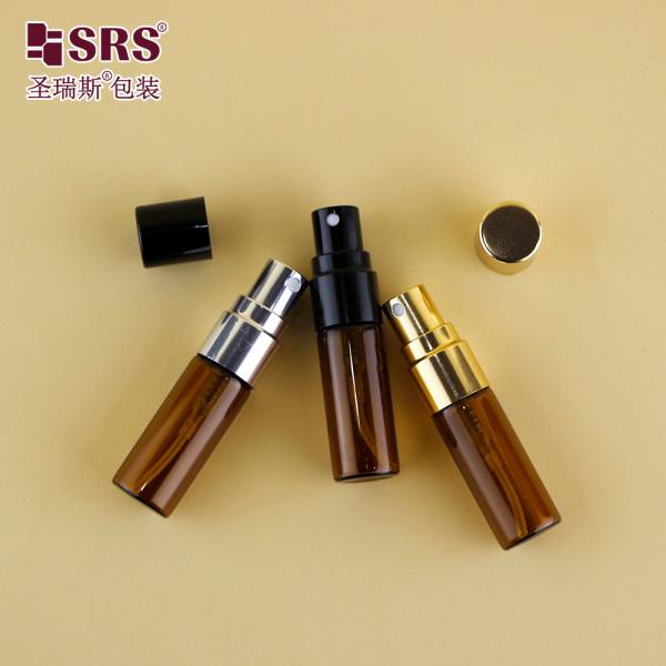 BLPA-3ML Customize Fine Mist Sprayer Glass Mini Travel Size Bottle With Atomizer For Perfume