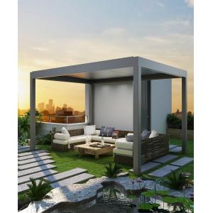 Luxury Freestanding Patio Aluminum Waterproof Outdoor Garden Pergola Chinese