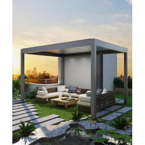 Buy How Aluminum Louvered Pavilion Transforms Your Outdoor Living Scenes at wholesale prices