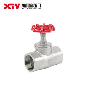 Outside Screw Stem Xtv Stainless Steel Internal Thread Stop Valve for Water Pipe