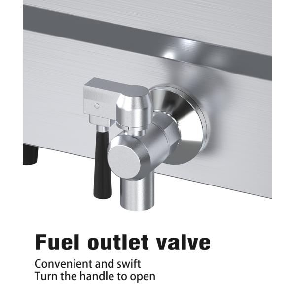 13L Capacity Industrial Deep Fryer For Potato Chips And Chicken Frying