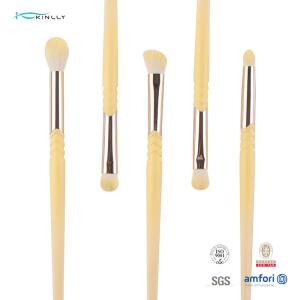 Plastic Handle 9PCS Cosmetic Makeup Brush For Concealer Eyeliner