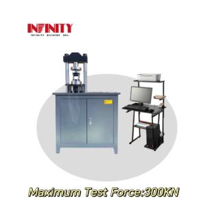 Quality Test Force Measurement Range 4%-100%FS KN φ130mm Piston Diameter Peak Value Micro Electro-hydraulic Servo Compression for sale