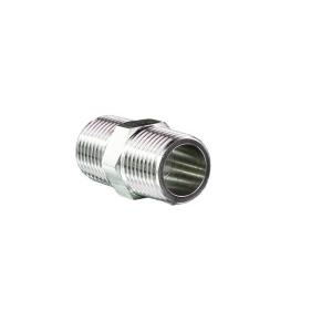 316 Stainless Steel Hex Nipples , 1/2" X 1/2" NPT Male Nipple